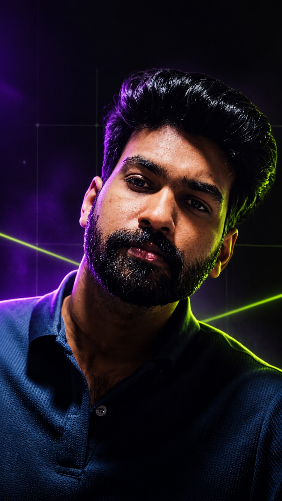 Athul Hero Portrait Styled